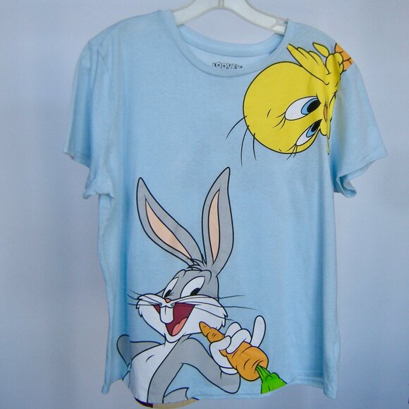 Looney Tunes Tee - Large Front and Back Print XXL - Tweety, Bugs, Taz & Daffy - Picture 1 of 7